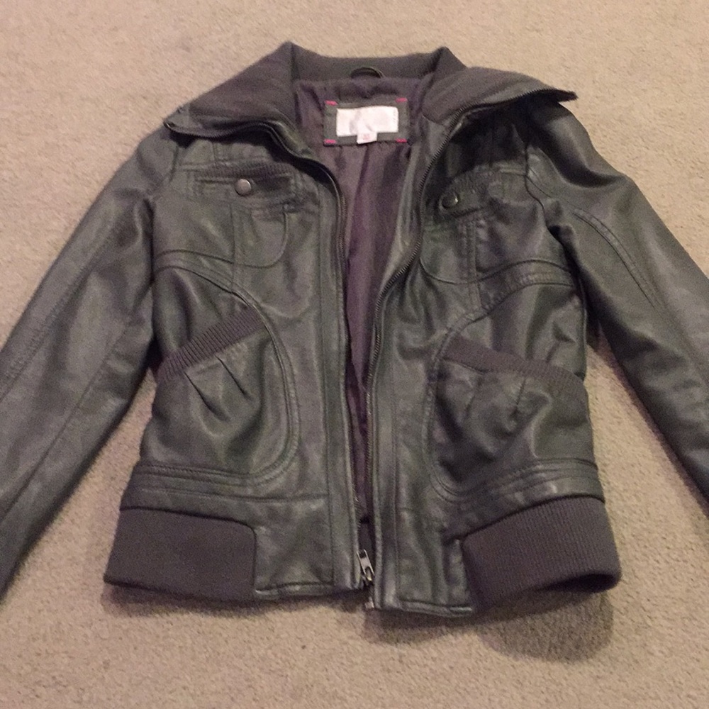 Target Xhilaration faux leather jacket